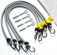 Spanbanden voor vierkante zeilen, complete set