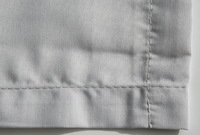 Zeildoek van de rol: Uni lichtgrijze polyesterstof, rolbreedte 146 cm