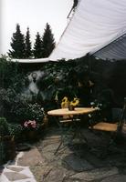 Zonnezeil 270 x 140 cm - uni wit, met 20 runners #15