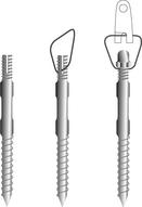 {{ txt_packung }} - Puntbevestiging compleet van RVS